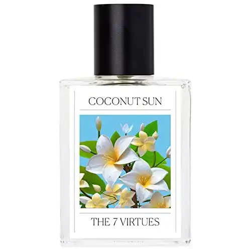 The 7 Virtues Coconut Sun Eau de Parfum 1.7 oz Natural Ingredients Perfume NEW