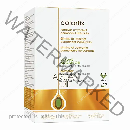 One N Only Colorfix Permanent Hair Color Remover Kit With Argan Oil